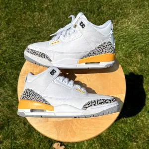 Size 6.5 - Wmns Nike Air Jordan 3 Retro 'Laser Orange Women's Shoes - Ships Now