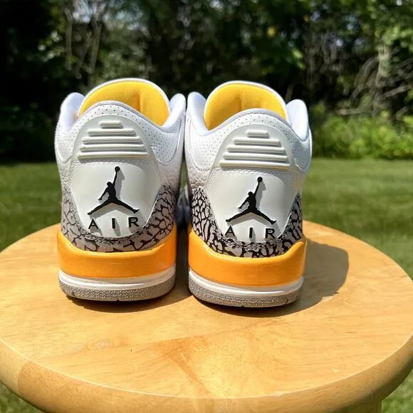 Size 6.5 - Wmns Nike Air Jordan 3 Retro 'Laser Orange Women's Shoes - Ships Now