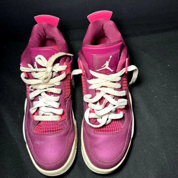 Size 7 - Nike Air Jordan 4 Retro GS For The Love Of The Game Men's Shoes