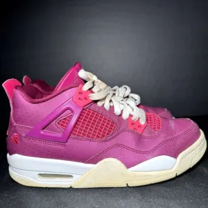 Size 7 - Nike Air Jordan 4 Retro GS For The Love Of The Game Men's Shoes
