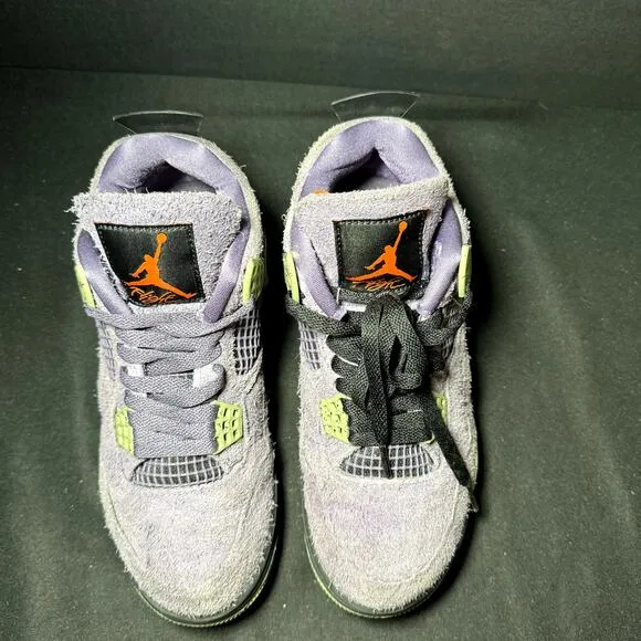 =Size 7 - Wmns Nike Air Jordan 4 Retro Canyon Purple Women's Shoes