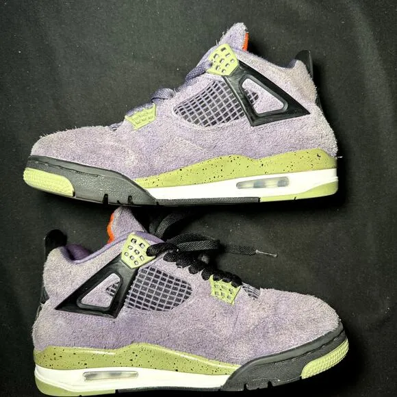 =Size 7 - Wmns Nike Air Jordan 4 Retro Canyon Purple Women's Shoes