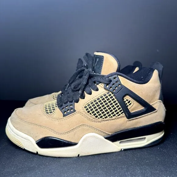Size 7 - Wmns Nike Air Jordan 4 Retro Mushroom Women's Shoes
