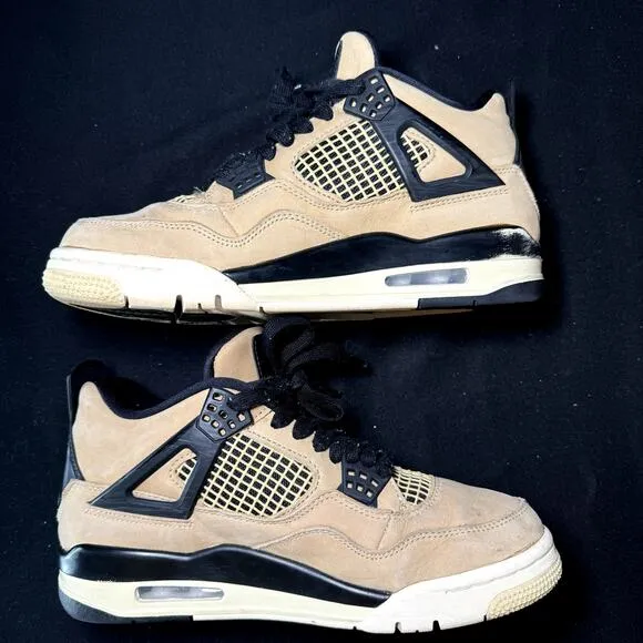 Size 7 - Wmns Nike Air Jordan 4 Retro Mushroom Women's Shoes