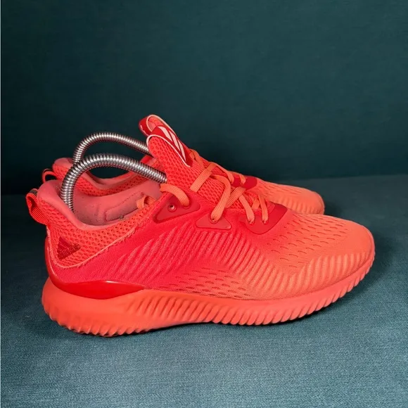 Size 7 - Women’s Adidas Alphabounce coral/sun shoes