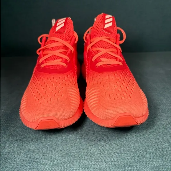 Size 7 - Women’s Adidas Alphabounce coral/sun shoes