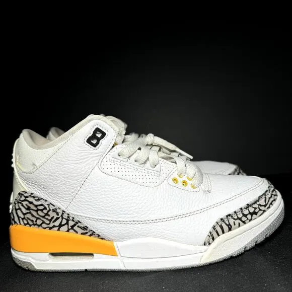 Size 7.5 - Nike Air Jordan 3 Retro Laser Orange Women's Shoes