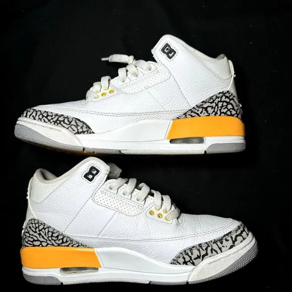 Size 7.5 - Nike Air Jordan 3 Retro Laser Orange Women's Shoes
