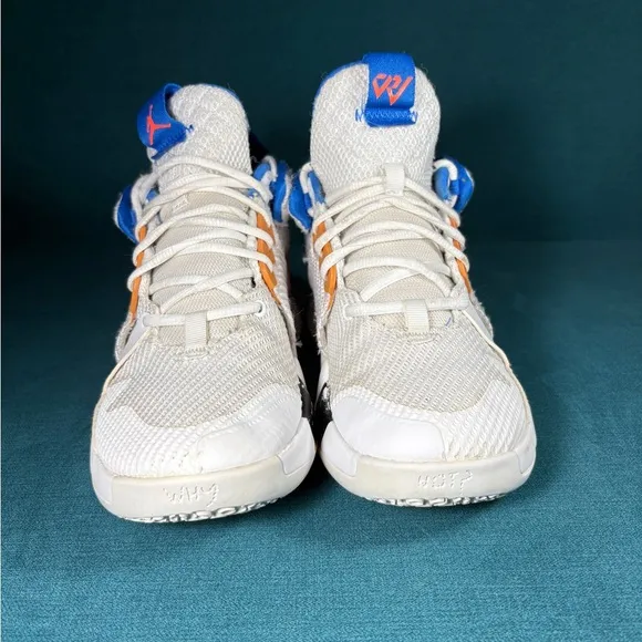 Size 7Y/8.5Women - Nike Jordan Why Not 0.2 OKC Home shoes