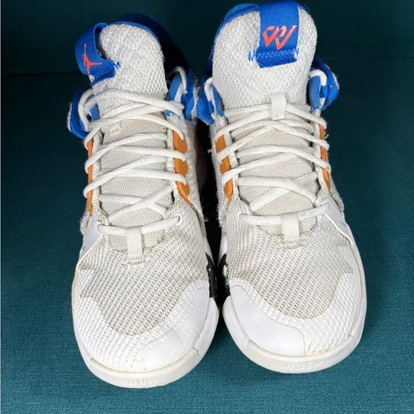 Size 7Y/8.5Women - Nike Jordan Why Not 0.2 OKC Home shoes