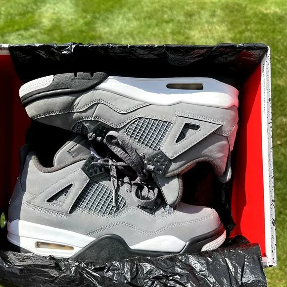 Size 8 - Nike Air Jordan 4 Retro Cool Grey 2019 Men's Shoes - Ships Now
