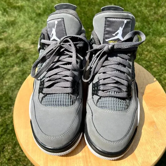 Size 8 - Nike Air Jordan 4 Retro Cool Grey 2019 Men's Shoes - Ships Now