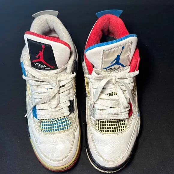 Size 8 - Nike Air Jordan 4 Retro SE What The 4 Men's Shoes