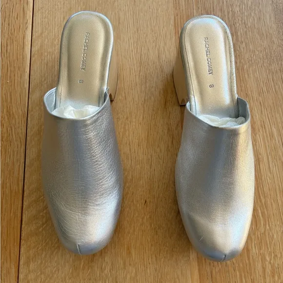 Size 8 Rachel Comey Silver Women's Bose clogs