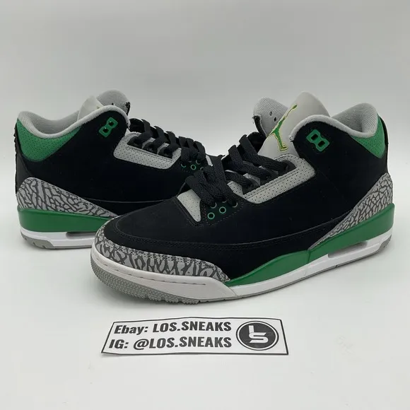 Size 8.5 - Jordan 3 Retro Mid Pine Green (CT8532-030)