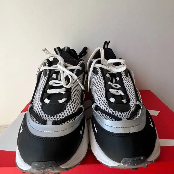 Size 8.5 - Nike Air Max Furyosa Silver Black 2021