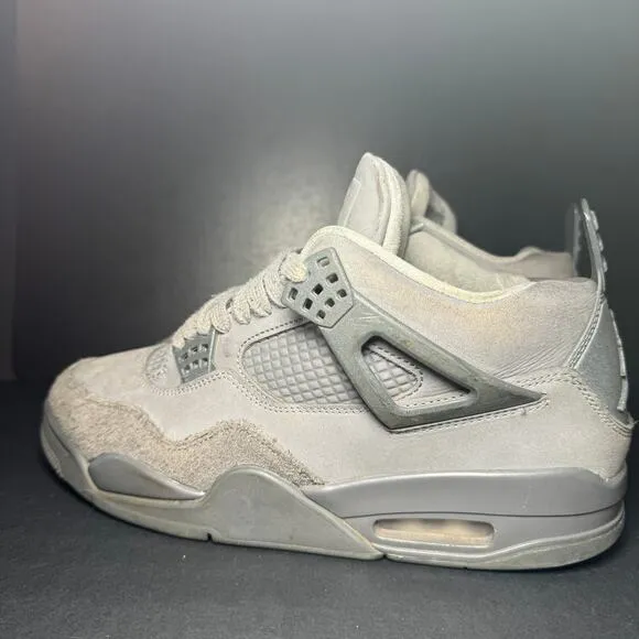 Size 9.5 - Nike Air Jordan 4 Retro SE Wet Cement Men's Shoes