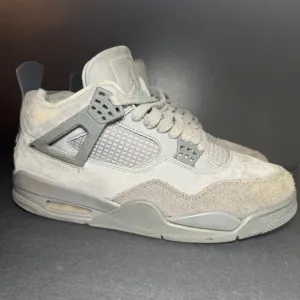 Size 9.5 - Nike Air Jordan 4 Retro SE Wet Cement Men's Shoes