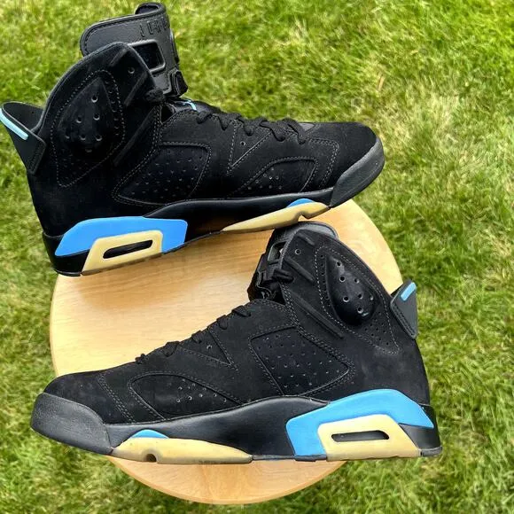 Size 9.5 - Nike Air Jordan 6 Retro UNC Men's Shoes - Ships Now