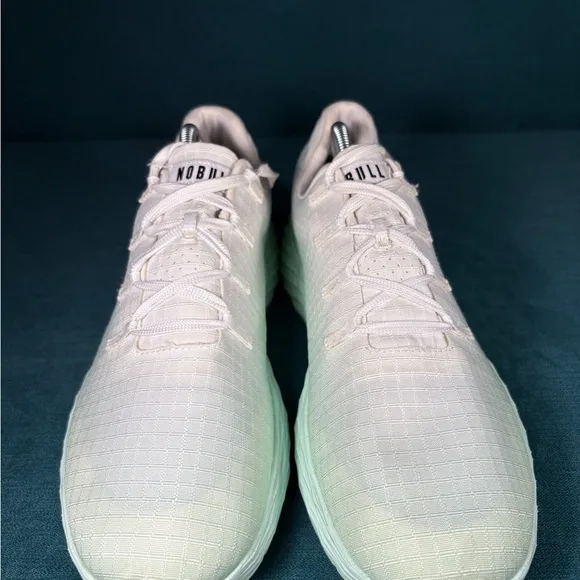 Size 9.5M/11Women - Nobull Ripstop green/white shoes