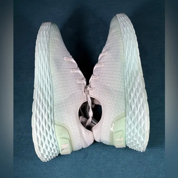 Size 9.5M/11Women - Nobull Ripstop green/white shoes