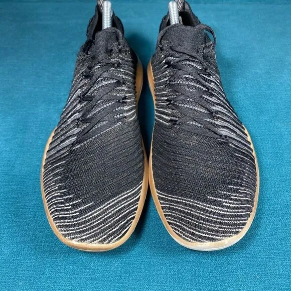 Size 10 - Women’s Nike Free Transform Flyknit black shoes