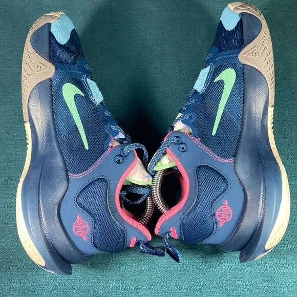 Size 6.5Y/8Women - Nike Giannis Immortality blue shoes