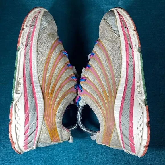 Size 8.5 - Women’s Hoka One Stinson multicolor shoes