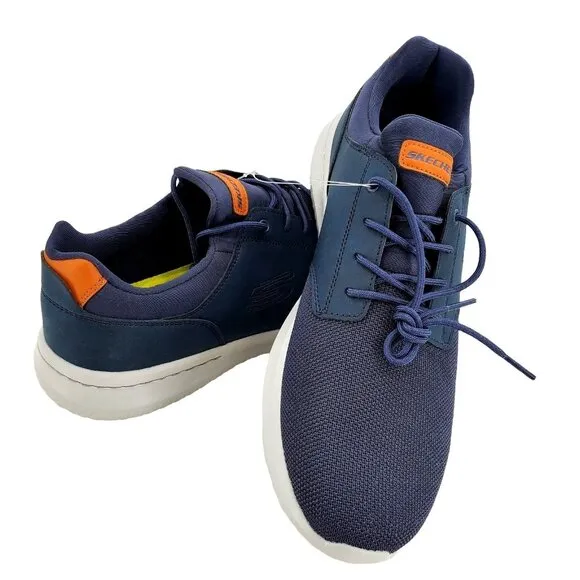 SKECHERS Sneakers DELSON 2.0 Men's 8 Slip-On Casual Activewear shoes Athleisure