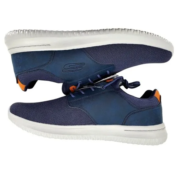 SKECHERS Sneakers DELSON 2.0 Men's 8 Slip-On Casual Activewear shoes Athleisure