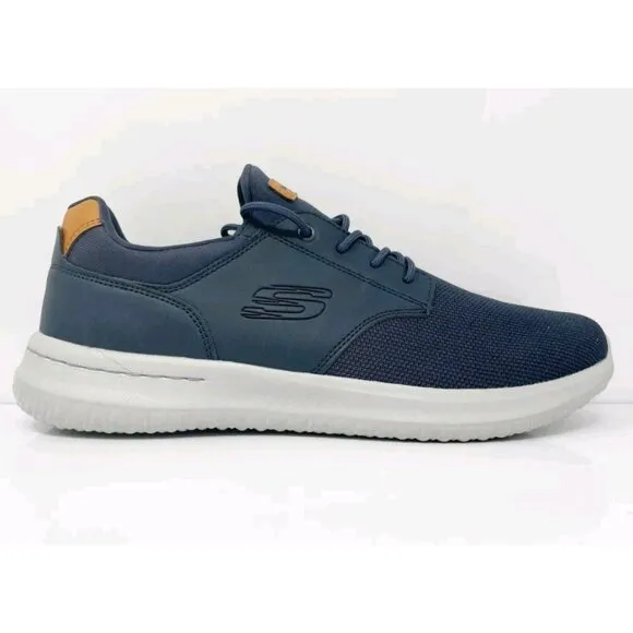 SKECHERS Sneakers DELSON 2.0 Men's 8 Slip-On Casual Activewear shoes Athleisure