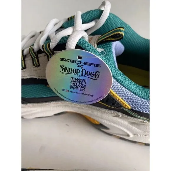 Skechers Snoop Dogg Stamina Snoop 91 Suede Beige Multicolor Men’s Size 11
