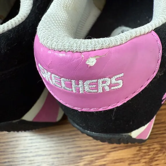 SKECHERS Somethin Else Rare Y2K Platform Sneakers 90s Chunky Vintage Shoes 10