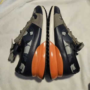 SNKR Project/Sneaker Project Rodeo Sneakers Shoes Blue &amp; Gray Camoflage Men's 14