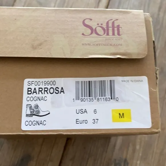 Sofft Barrosa Bootie Cognac