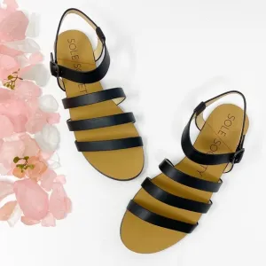 Sole Society Eesha Leather Strappy Sandals NWT 7.5