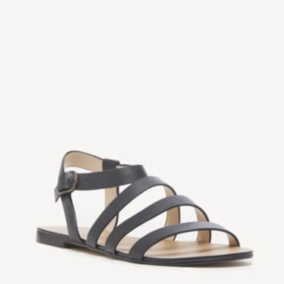 Sole Society Eesha Leather Strappy Sandals NWT 7.5