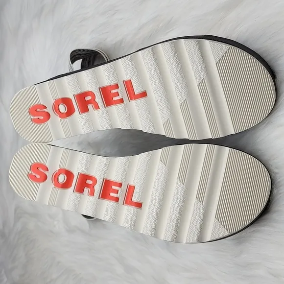SOREL Cameron Flatform Ankle Strap Platform Sandals
