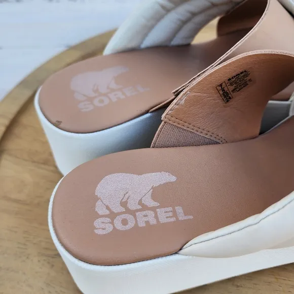 Sorel Cameron platform sandals size 7