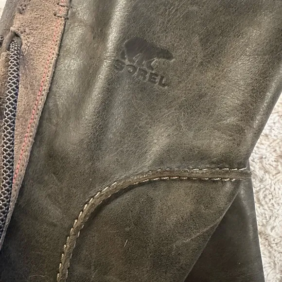 Sorel, Cate the Great, Size 8, Knee High Boots, Gray