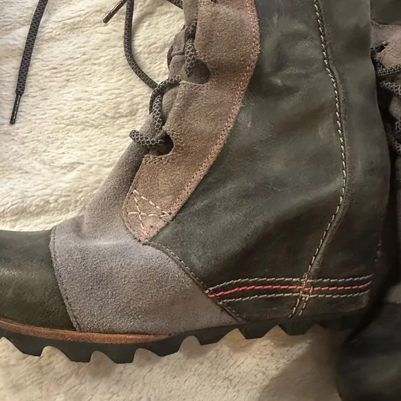 Sorel, Cate the Great, Size 8, Knee High Boots, Gray