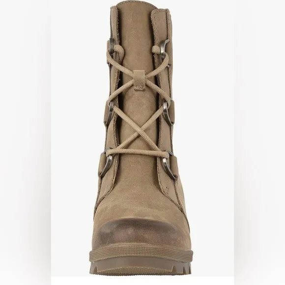 Sorel Joan of Arctic Wedge II Lace-Up Leather Boots Women’s 7