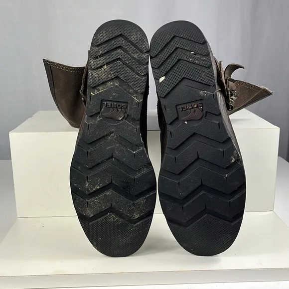 Sorel Women S Major Moto Boot in Brown Leather.