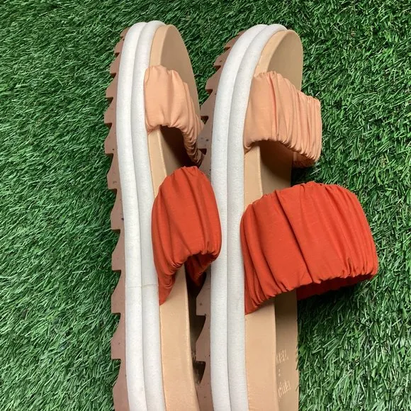 Sorel X Prana Roaming Vegan Boho Gorpcore Slide Chunky Platform Sandals