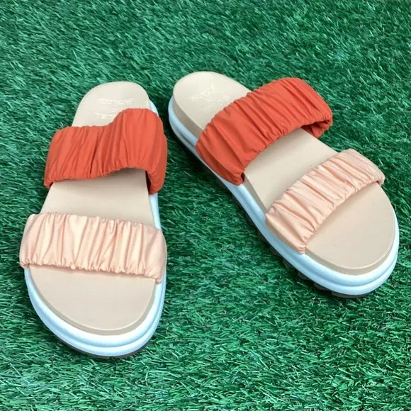 Sorel X Prana Roaming Vegan Boho Gorpcore Slide Chunky Platform Sandals
