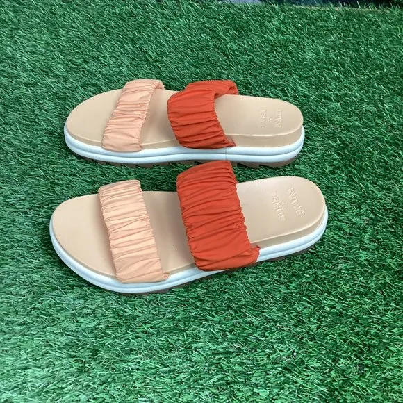 Sorel X Prana Roaming Vegan Boho Gorpcore Slide Chunky Platform Sandals