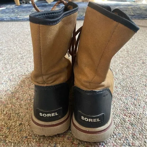 Sorel Vintage Canvas Duck Boots Fleece Lined