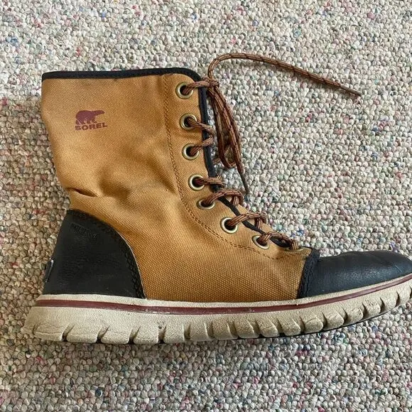 Sorel Vintage Canvas Duck Boots Fleece Lined