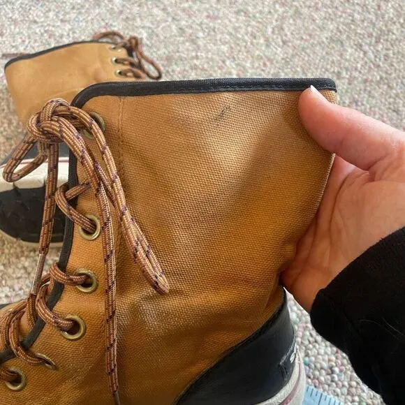 Sorel Vintage Canvas Duck Boots Fleece Lined