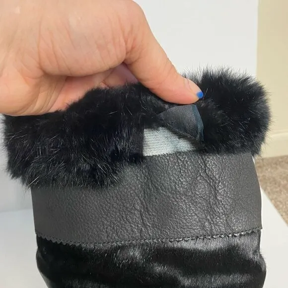 SOREL | Vintage Black Calf Hair Boots